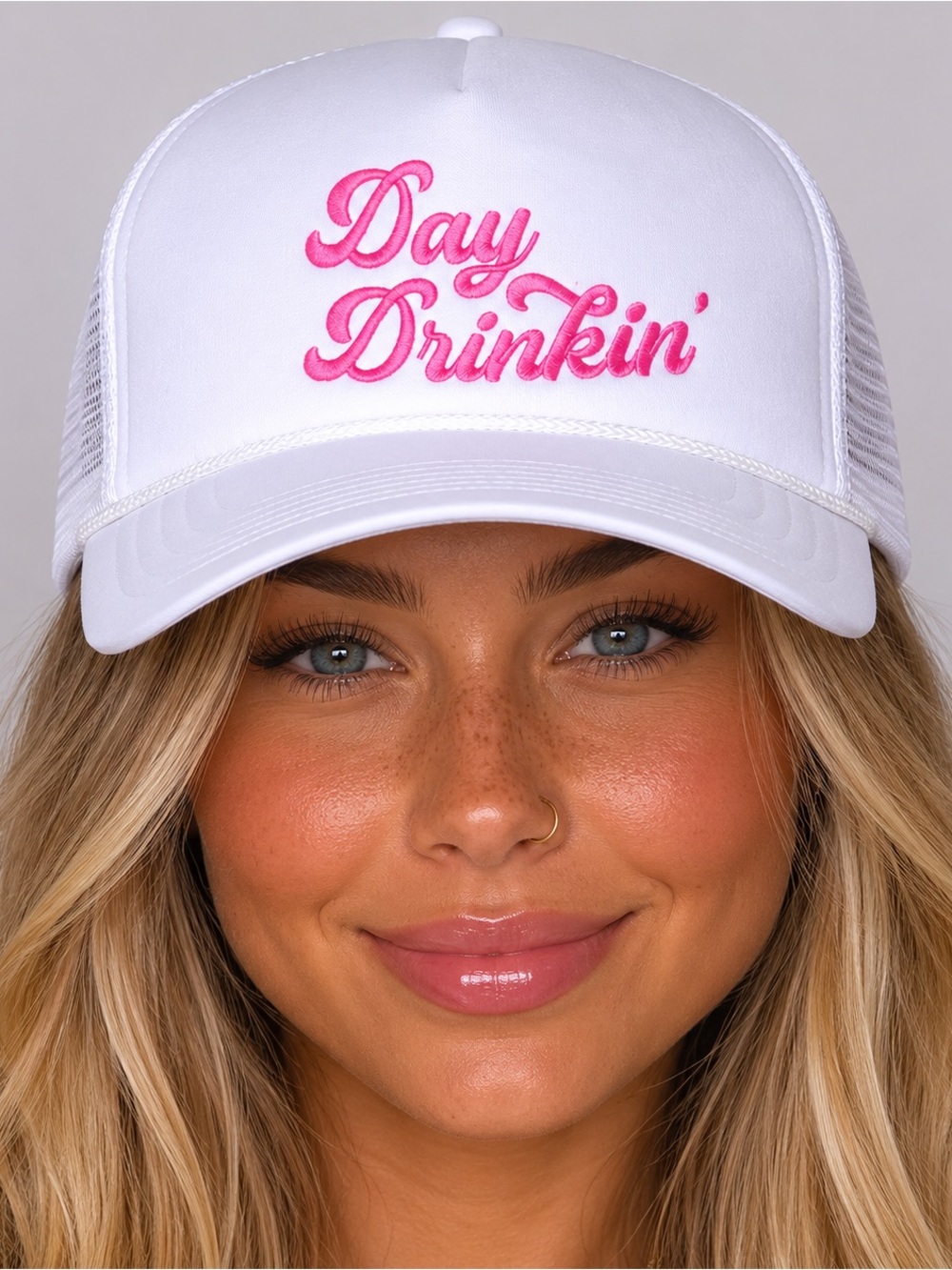 *All hats are now only $10. 
Pink Embroidered "Day Drinkin' hat